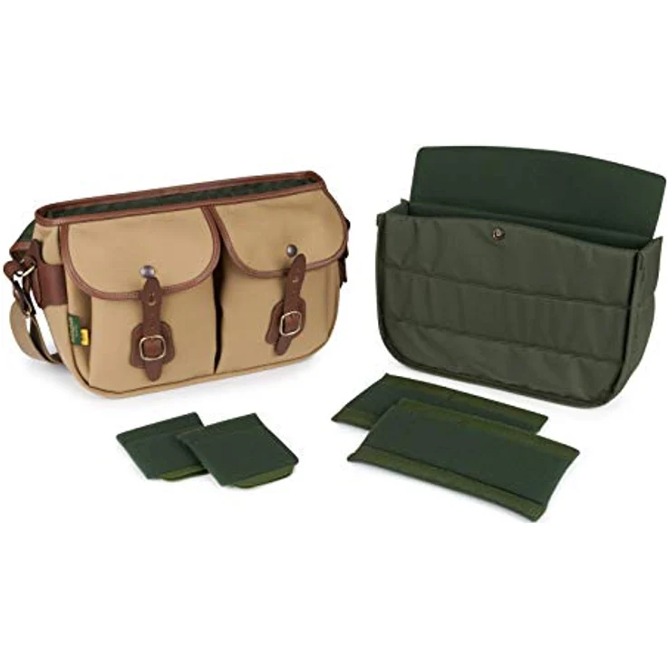 Billingham Hadley Pro 2020 Kameratasche (Khaki Canvas/Tan Leder) – Bild 4