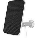 EZVIZ Solarpanel für Akkukameras mit Verstellbarer Halterung und kontinuierlicher Stromversorgung, für Outdoor batteriebetriebene Überwachungskameras, wasserdicht und robust