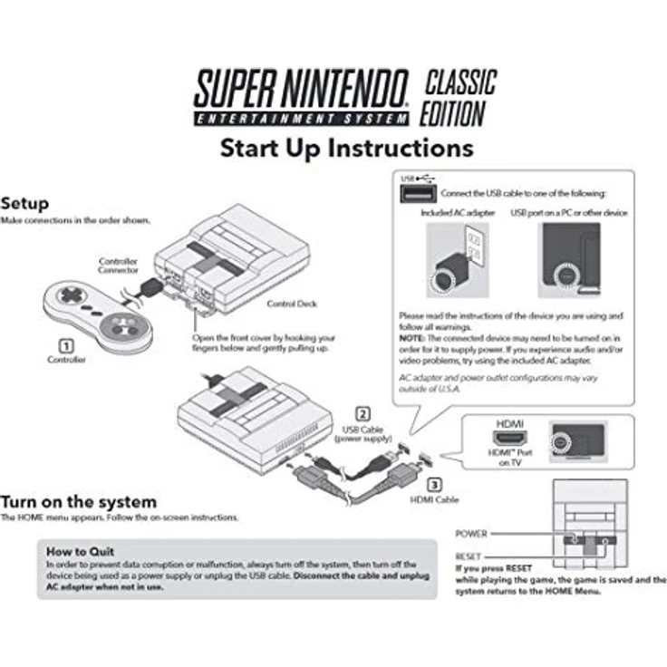 Nintendo Super Nintendo Entertainment System (Classic Edition), Spielkonsole in Grau mit 21 vorinstallierten 16-Bit Klassikern und HDMI-Anschluss – Bild 6
