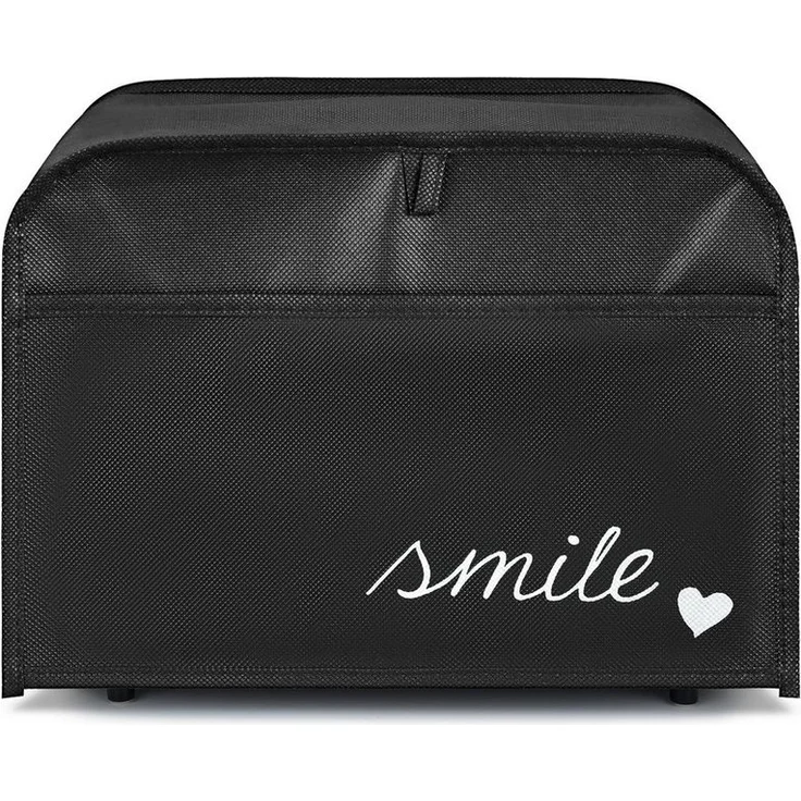 "kwmobile Abdeckhaube Hülle für 2-Scheiben Toaster - Staubschutz Abdeckhaube - 19 x 20,3 x 28 cm, transparent" – Bild 1