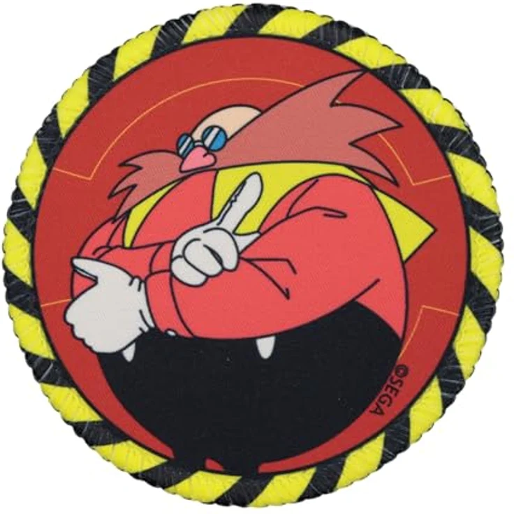 Fanattik Gaming Mauspad Sonic - The Hedgehog, Schreibtischunterlage mit Dr. Eggman, 80 x 30 cm – Bild 5