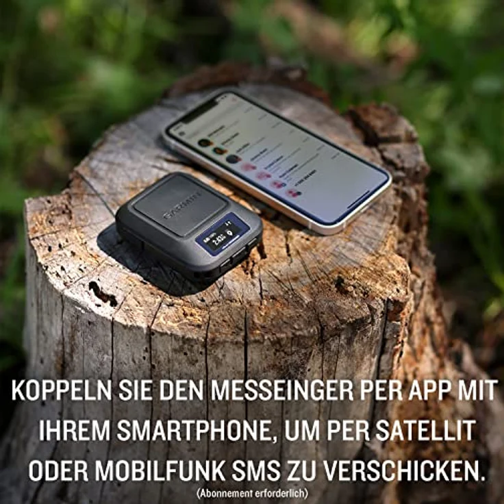 Garmin INREACH Messenger Satelliten-Kommunikationsgerät, Schwarz, mit 28 Tagen Akkulaufzeit und Gruppenchat-Funktion – Bild 4