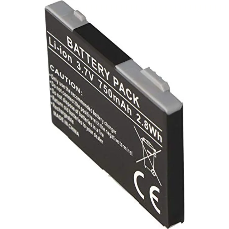 AccuCell Akku für Siemens CF75, 750mAh, passend für Handy-Akkus