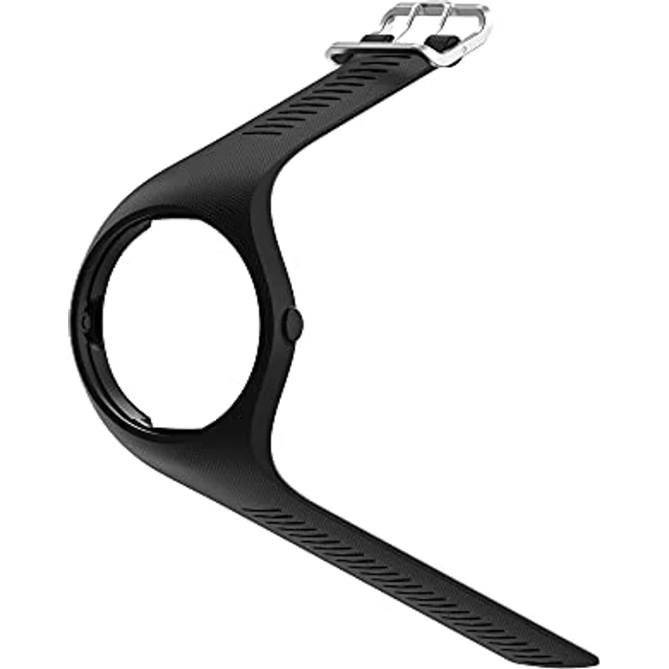 INF Ersatzarmband für Polar M200, Silikon schwarz, wasserabweisend, verstellbar für Handgelenke 140-220 mm, 24 mm Breite – Bild 5