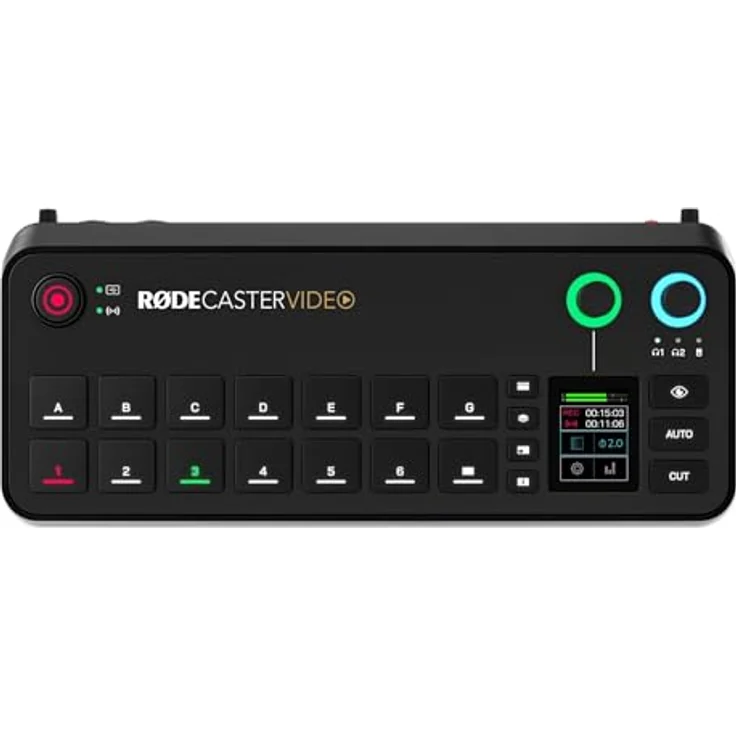 RØDE RøDECaster Video, Mischpult mit High-Performance Octa-Core CPU und Neutrik Combo-Jacks, Schwarz – Bild 3