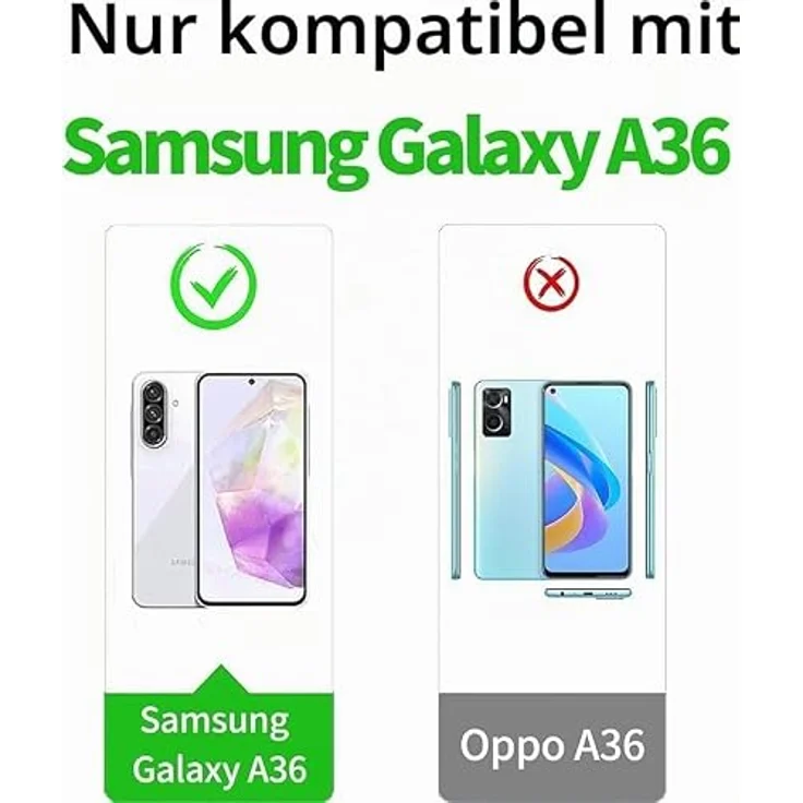 LeYi Kamera Schieber Hülle für Samsung Galaxy A36 5G Schutzhülle mit 2 Displayschutzfolien, Militär Armor, Standfunktion, Kamera Objektivschutz, Rosa – Bild 2