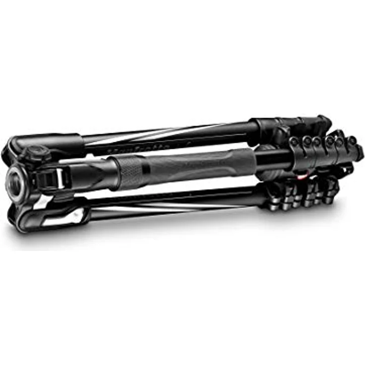 Manfrotto Befree 2N1 Alu Reisestativ (mit Klemmverschluss und integriertem Einbeinstativ inkl. Tasche für DSLR, CSC und Spiegellose Kameras, Traglast 8kg, Packmaß: 40cm, Gewicht: 1,66kg) – Bild 2