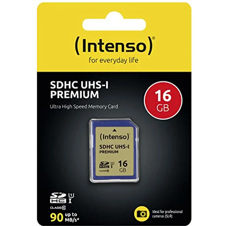 Intenso SDHC UHS-I 16GB Class 10 Speicherkarte blau – Bild 6