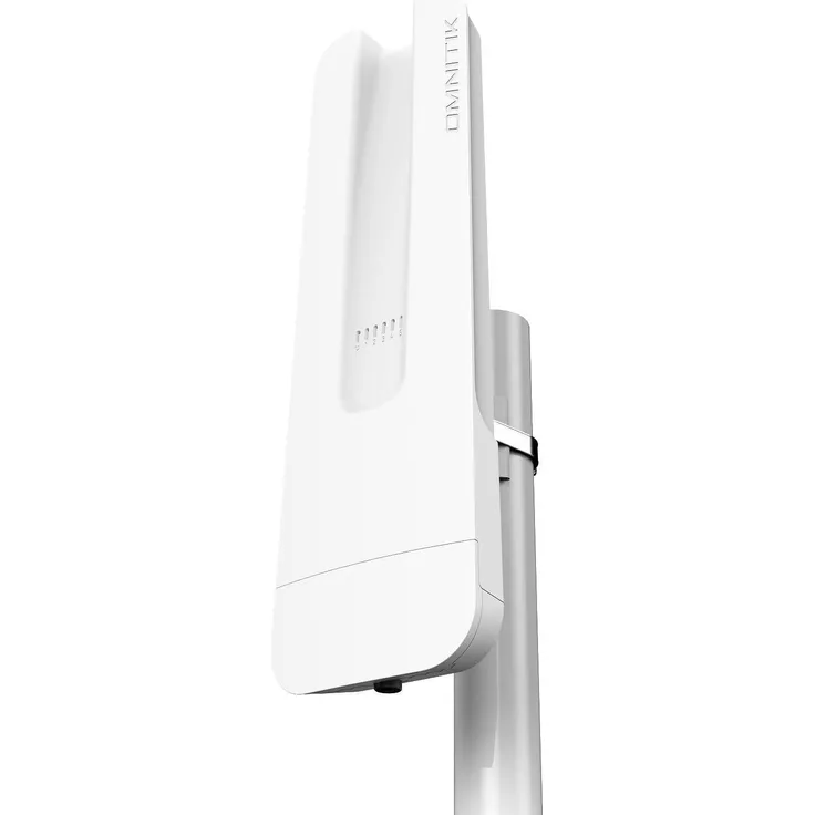 MikroTik RBOmniTikPG-5HacD, Outdoor PoE Access Point mit 867 Mbit/s, 5 GHz Dual-Chain, 5 Gigabit Ethernet-Ports, wetterfestes Gehäuse