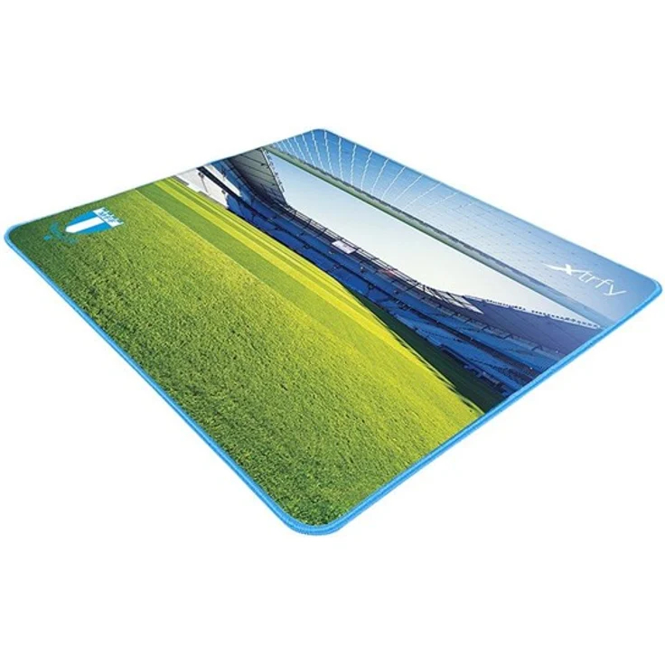 Xtrfy XG-GP1-M-MFF, Mauspad im Malmö FF Design, waschbar, rutschfest, genähte Kanten, 32 cm x 27 cm