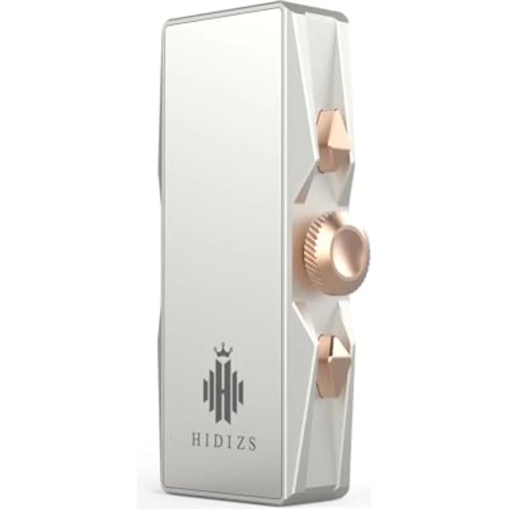 Générique HIDIZS S8 Pro Robin Kopfhörerverstärker Tragbarer HiFi Balanced Dongle DAC für iPod Android PC mit Windows/Mac OS/iOS/iPad OS/Harmony OS System, Silber, Dual-DAC-Symmetrische-Decoder-Architektur – Bild 1