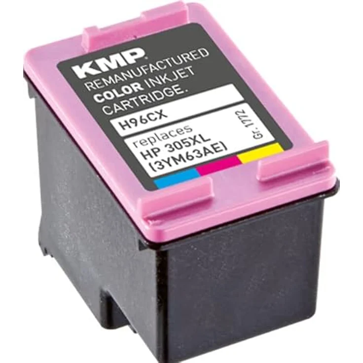 KMP Tintenpatrone passend für HP 305 XL - Cyan, Magenta, Yellow - für HP DeskJet, HP DeskJet Plus, HP Envy, Hp Envy Pro – Bild 3