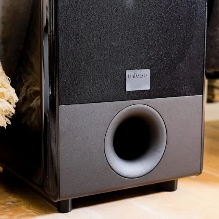 Mivoc Hype 10 G2 HiFi Subwoofer Schwarz 300W 20 bis 180Hz Subwoofer schwarz – Bild 4