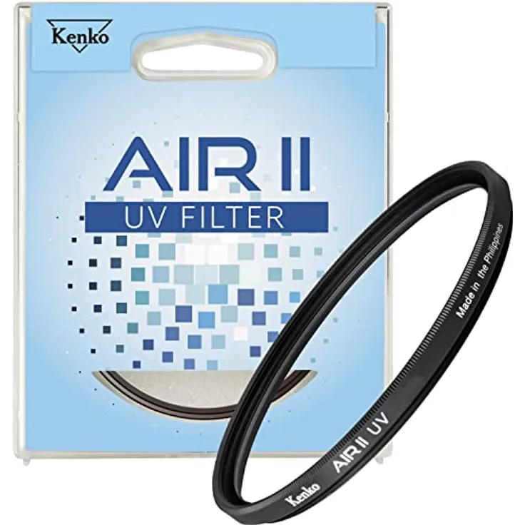 Kenko Objektivfilter AIR II UV 55mm, zum Schutz, für uv-Schnitt, 398036