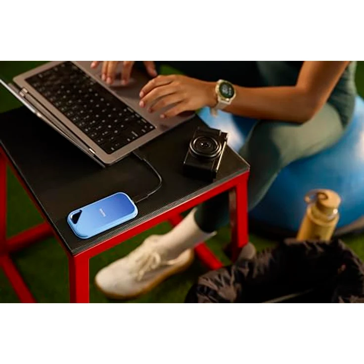 SanDisk Creator Pro Portable SSD, 1 TB, USB Typ-C, USB 3.2 Gen 2x2, 2000 MB/s, Blau – Bild 4