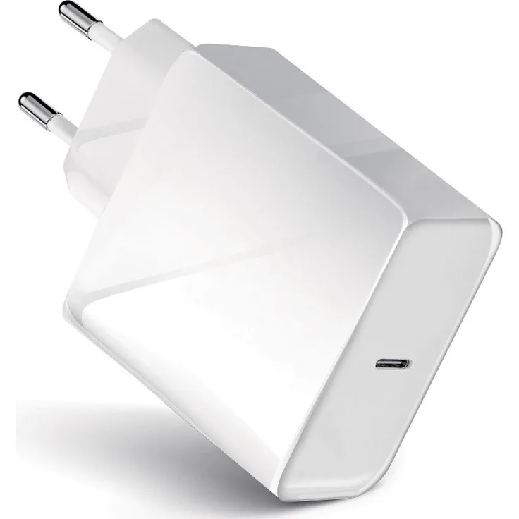 Forcell TFK-TC-45WPD, 45W USB-C Netzteil mit QC 4.0 Schnellladefunktion, Weiss