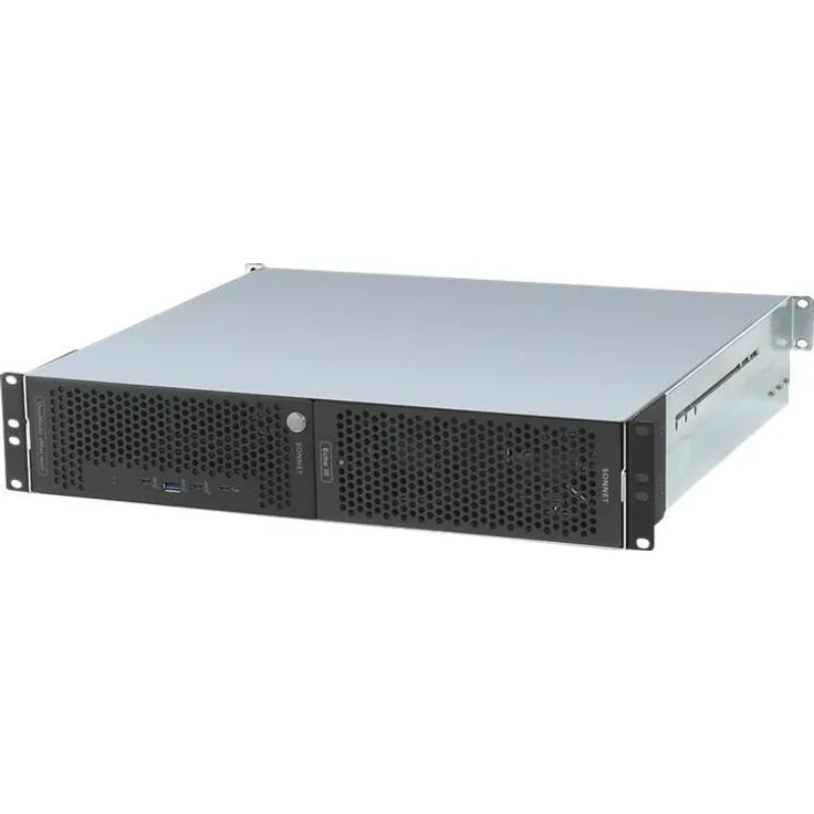 Sonnet DuoModo xMac mini/Echo III Rackmount, Festplattengehäuse für M.2 2280, Schwarz