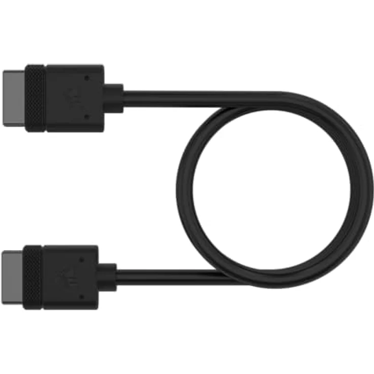 Corsair iCUE LINK Kabel - 600mm Gerade - Schwarz – Bild 3
