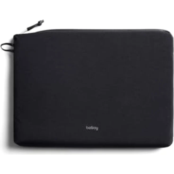 Bellroy Lite Laptop Sleeve (14"), minimalistische Notebooktasche aus wasserabweisendem Material, Schwarz – Bild 3