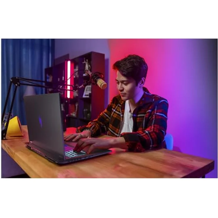 Acer Nitro 18 AI AN18-61-R698, 18" WQXGA Notebook mit AMD Ryzen AI 7 350, NVIDIA GeForce RTX 5060, 16 GB RAM, 1 TB SSD, Schwarz – Bild 9