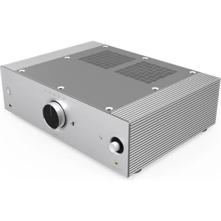 Onkyo P-80, Netzwerk-Vorverstärker mit DIDRC-Technologie, 2 Kanäle, Silber – Bild 1