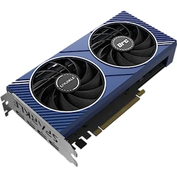 SPARKLE Intel Arc A750 ORC OC Edition DDR6 HDMI 2200MHz 8GB Dual Fan Grafikkarte - Blau – Bild 4
