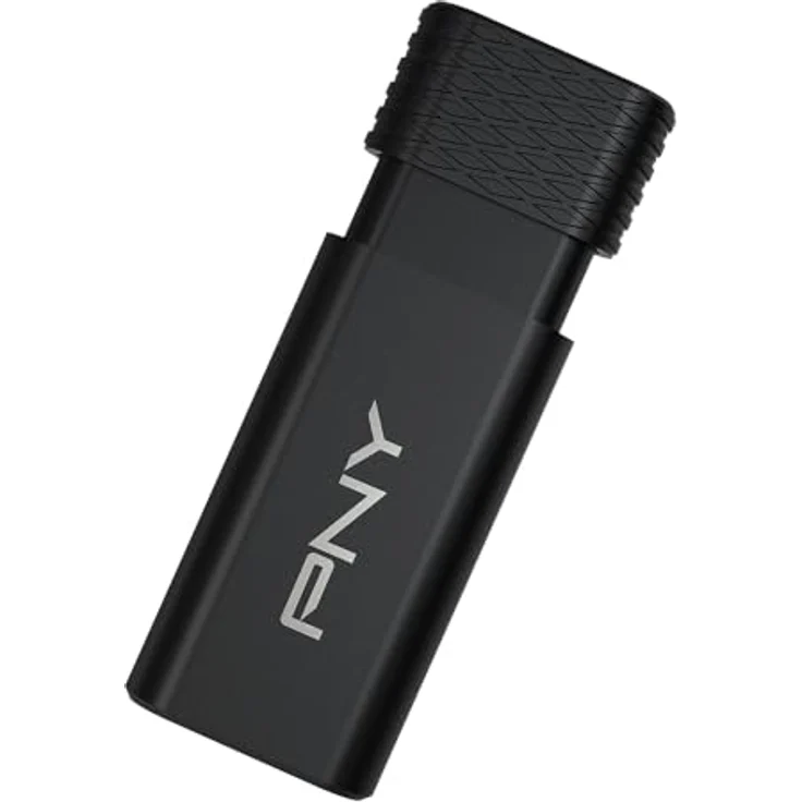 PNY Pro Elite V3 USB 3.2 Flash Drive, 256GB mit 1000 MB/s Lesegeschwindigkeit, Schwarz – Bild 8