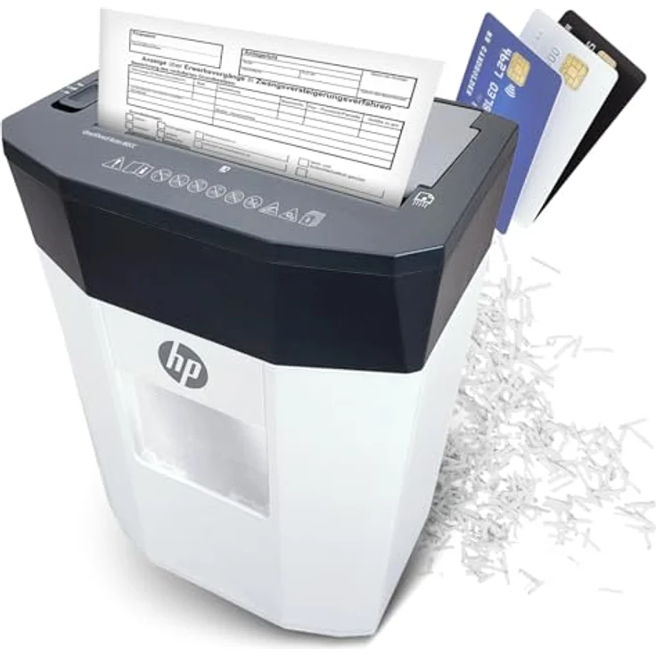 HP OneShred Auto 80CC, Aktenvernichter mit Partikelschnitt für hohe Datensicherheit – Bild 2