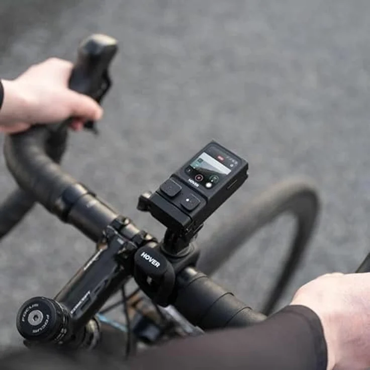 HoverAir HandleBar Mount, Lenkerhalterung für Drohnenzubehör mit flexibler Befestigung, Schwarz – Bild 2