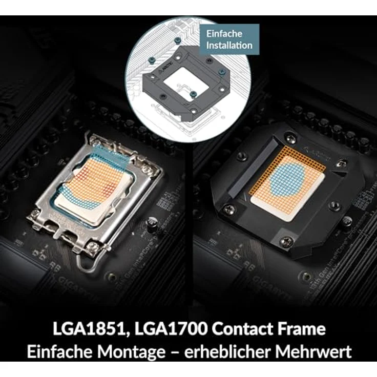 ARCTIC Liquid Freezer III 240 - Wasserkühlung PC, AIO CPU Wasserkühler, Intel & AMD, effiziente PWM-gesteuerte Pumpe, Lüfter: 200–1800 rpm, LGA1851 und LGA1700 Contact Frame - Schwarz – Bild 4