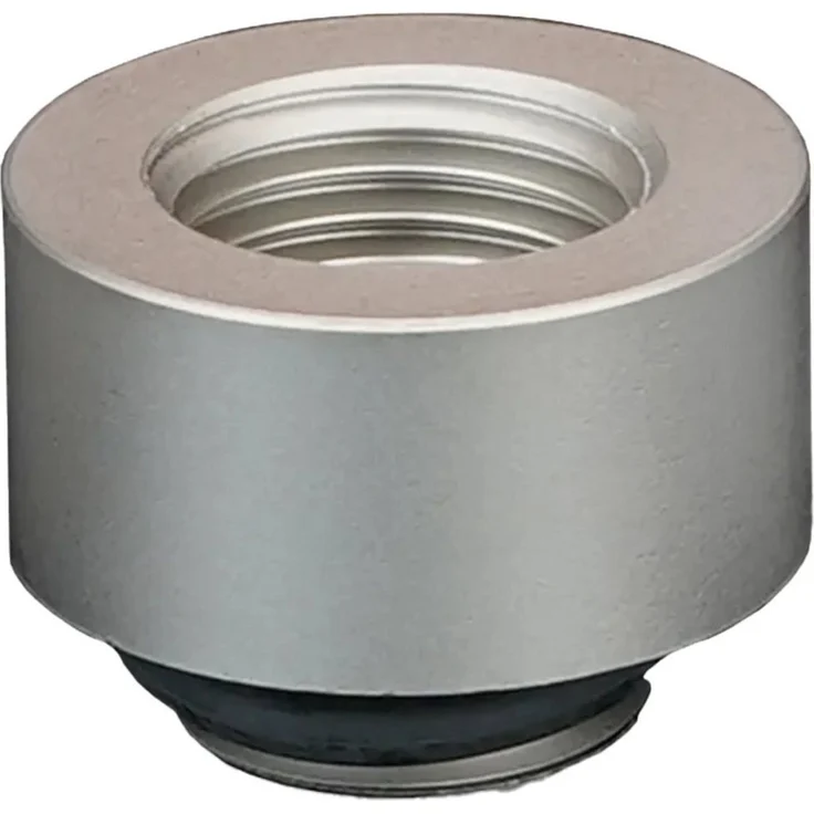 Thermal Grizzly DeltaMate Extender - MF10, Wasserkühlungs-Verlängerungsanschluss mit mattem Nickel-Finish, 10 mm Abstand