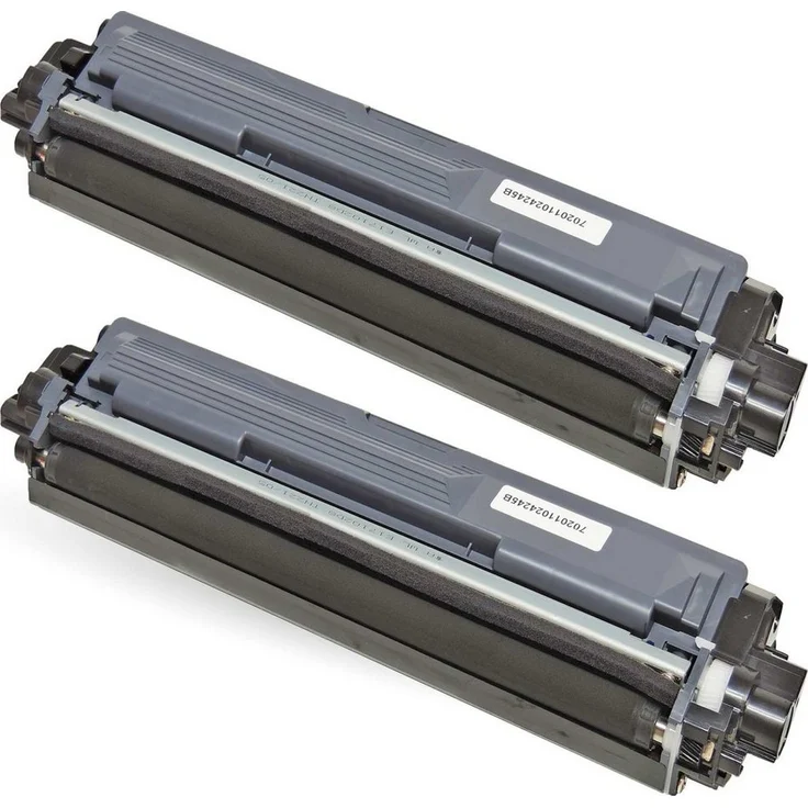 D&C Tonerkartusche Kompatibel Brother TN-243, TN-247 Multipack 2x Schwarz, 3.000 Seiten Reichweite pro Kartusche