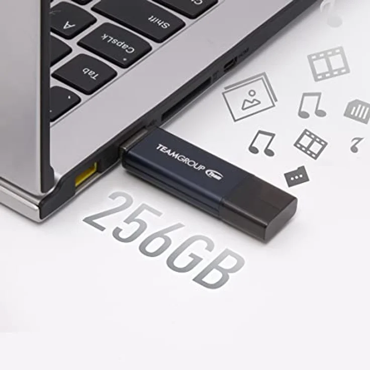 TeamGroup C211 256 GB USB-Stick, USB-A 3.0, lesen 100MB s 256 GB (TC2113256GL01) – Bild 5
