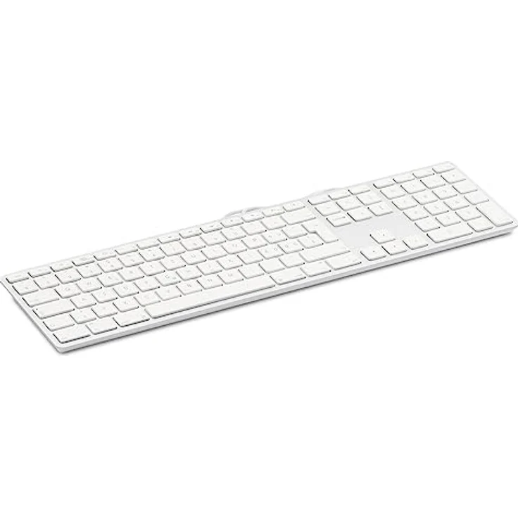 LMP USB Keyboard 110 Keys Wired USB Keyboard with 2X USB and Aluminum Upper Cover - Italian QWERTY – Bild 4