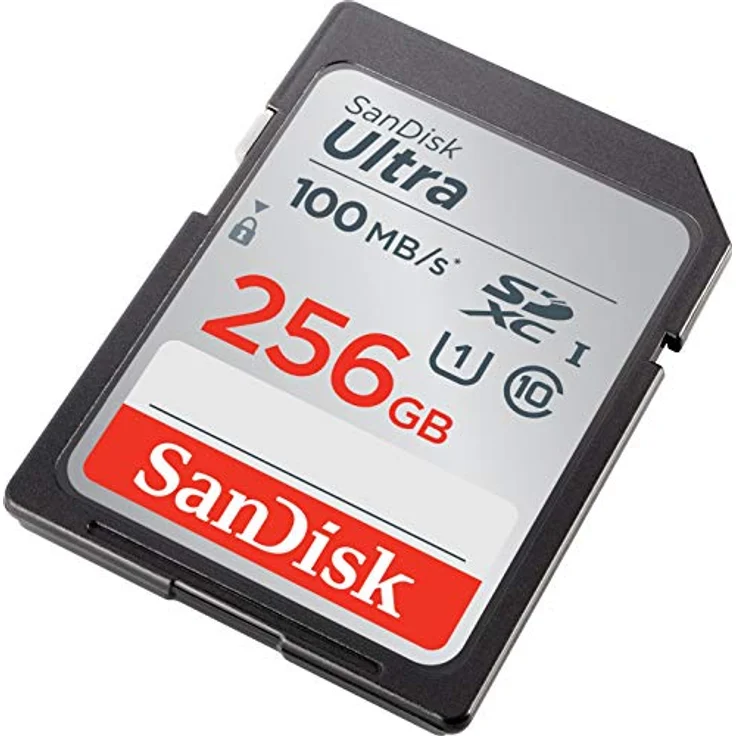 SanDisk Ultra 256 GB SDHC-Speicherkarte mit bis zu 100 MB - s, Klasse 10 UHS-I – Bild 4