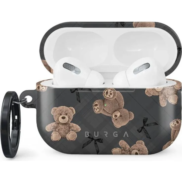 Burga Schutzhülle für AirPods Pro 2, robuste Kopfhörertasche mit kratzfester Schutzhülle