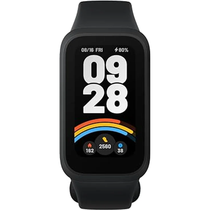 Xiaomi Smart Band 9 Active Schwarz – 1.47" TFT, 450 Nits, 18 Tage Akku, 50 Sportmodi, SPO₂-Sensor, 5ATM Wasserdicht – Bild 3