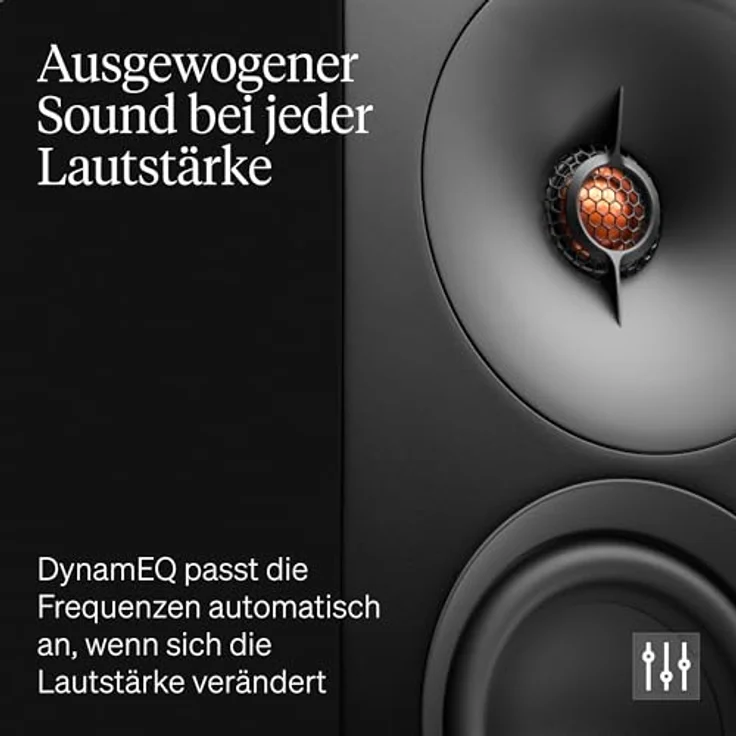 Cambridge Audio L/R S, 100W Kompakte Aktive Stereo Lautsprecher mit aptX HD Bluetooth, Subwoofer Ausgang, USB Audio, Fernbedienung und DynamEQ – Schwarz – Bild 4