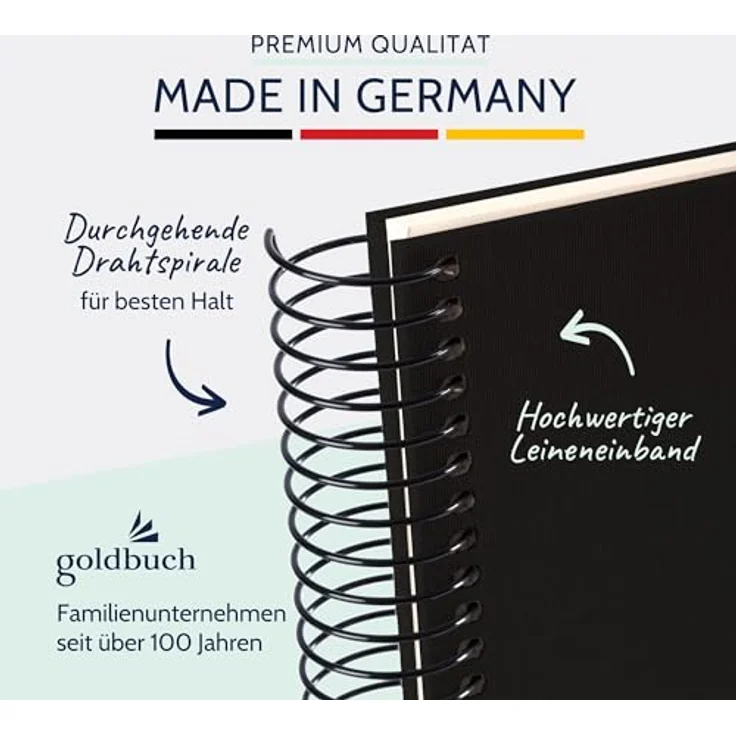 Goldbuch Spiralalbum net BV schwarz/w.S Spiralalbum – Bild 4
