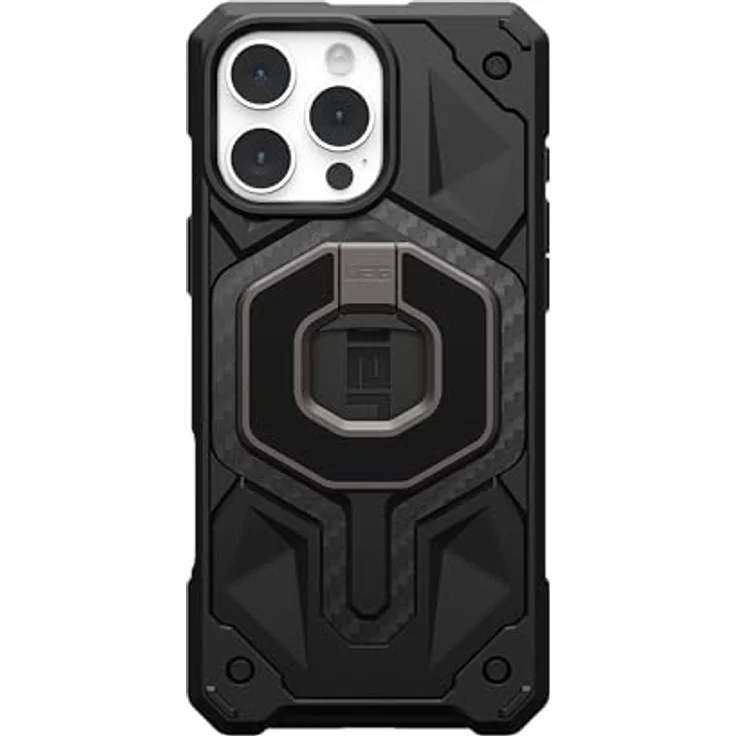 URBAN ARMOR GEAR Monarch Mag2 Dual Magnetring Halterung mit 360° Drehung, Standfunktion im Hoch- und Querformat, starke Doppelmagneten, gunmetal – Bild 5