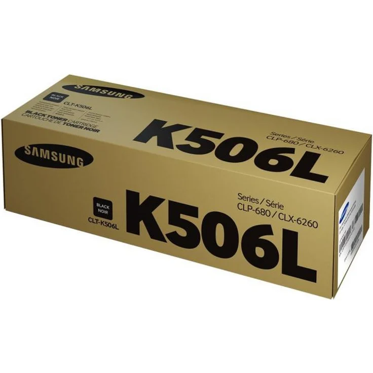 Lindy Tonerpatrone CLT-K506L, Toner schwarz für Samsung Drucker, hohe Ergiebigkeit bis zu 6000 Seiten – Bild 1