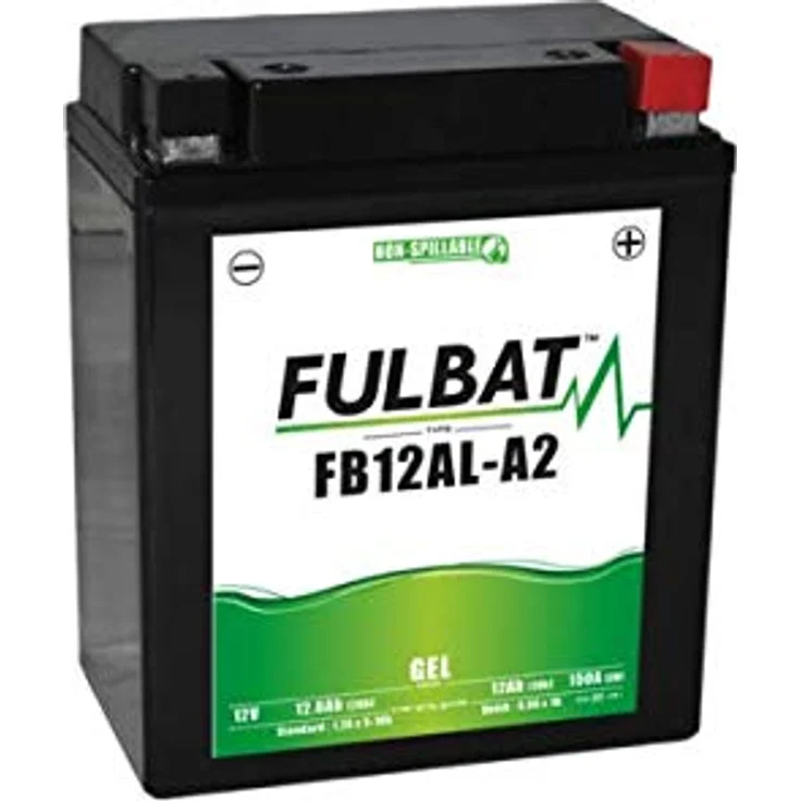 Fulbat FB12AL-A2 GEL 12V 12Ah Batterie für APRILIA Leonardo 125 150 250 300, wartungsfrei und auslaufsicher, sofort einsatzbereit – Bild 1