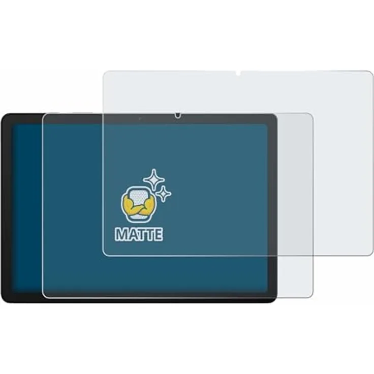 BROTECT 2x Entspiegelungs-Schutzfolie für Samsung Galaxy Tab A9 Plus WiFi Matte Displayschutz-Folie, Anti-Reflex, Anti-Fingerprint