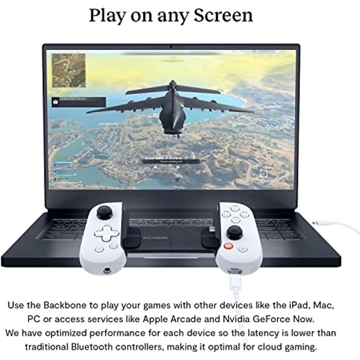 BACKBONE One Mobiler Gaming-Controller für das Android & iPhone 15 Series (USB-C) - PlayStation Edition - Verwandeln Sie Ihr Handy in eine Spielekonsole - Spiele Xbox, PlayStation, PR, Roblox & mehr – Bild 5