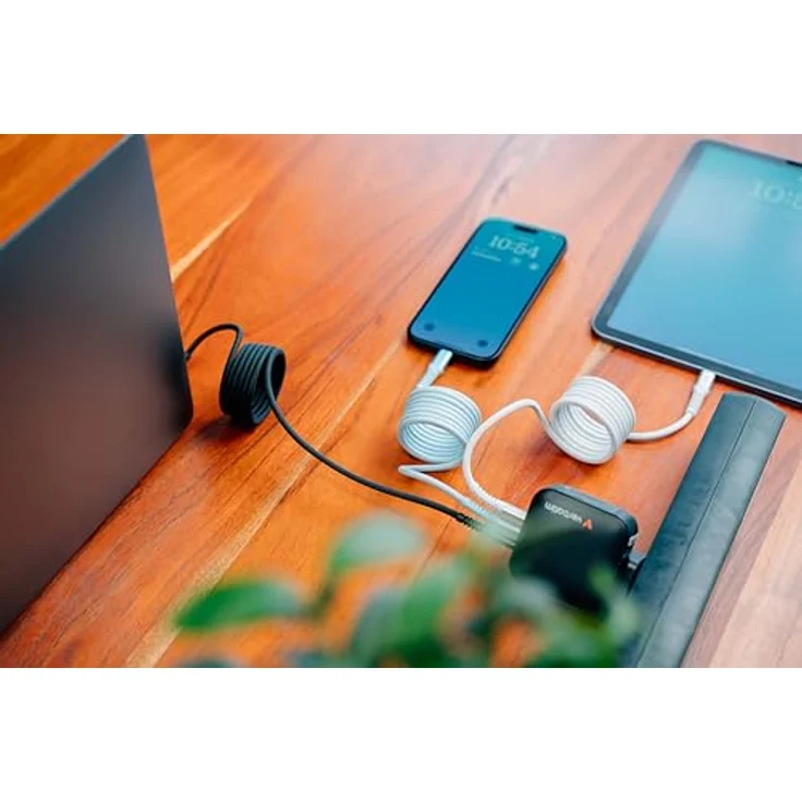 Verbatim Sync & Charge Cable USB-C to USB-C 100W Magnetic 120 cm - Grey, USB Kabel – Bild 5