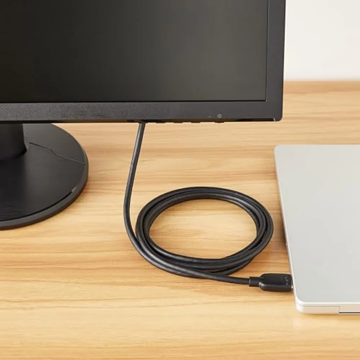 AmazonBasics Hochgeschwindigkeits-HDMI-Kabel 2.0, Ethernet, 3D, 4K-Videowiedergabe und ARC, 1,8m, 24er-Pack – Bild 6