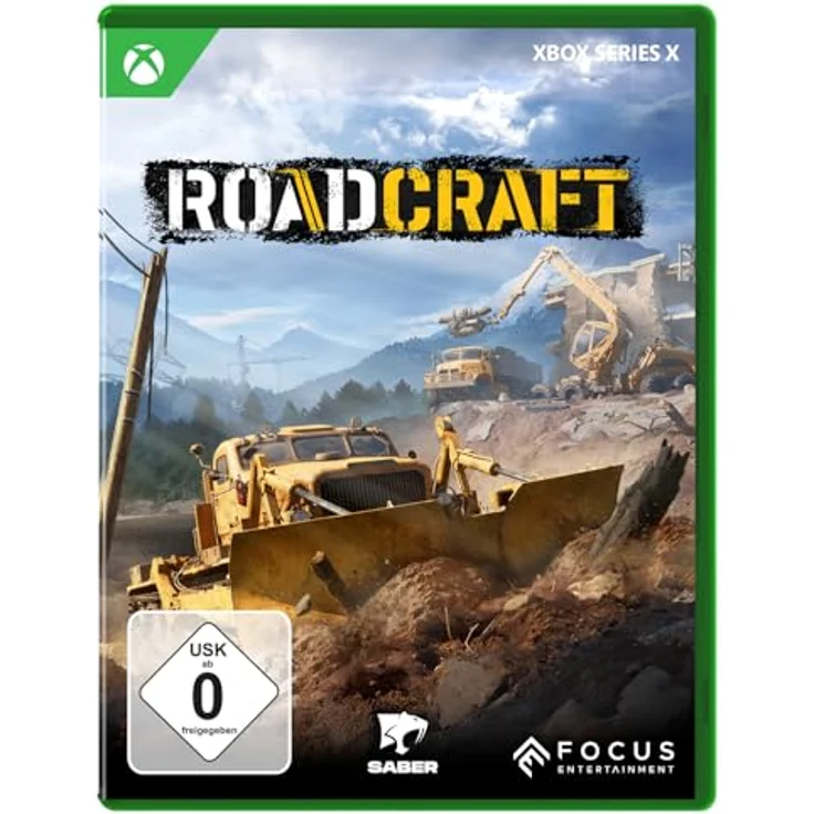 Astragon Roadcraft [XSX], Xbox Series X Spiel zur Wiederherstellung von Standorten mit 40 Fahrzeugen und 8 einzigartigen Karten – Bild 1