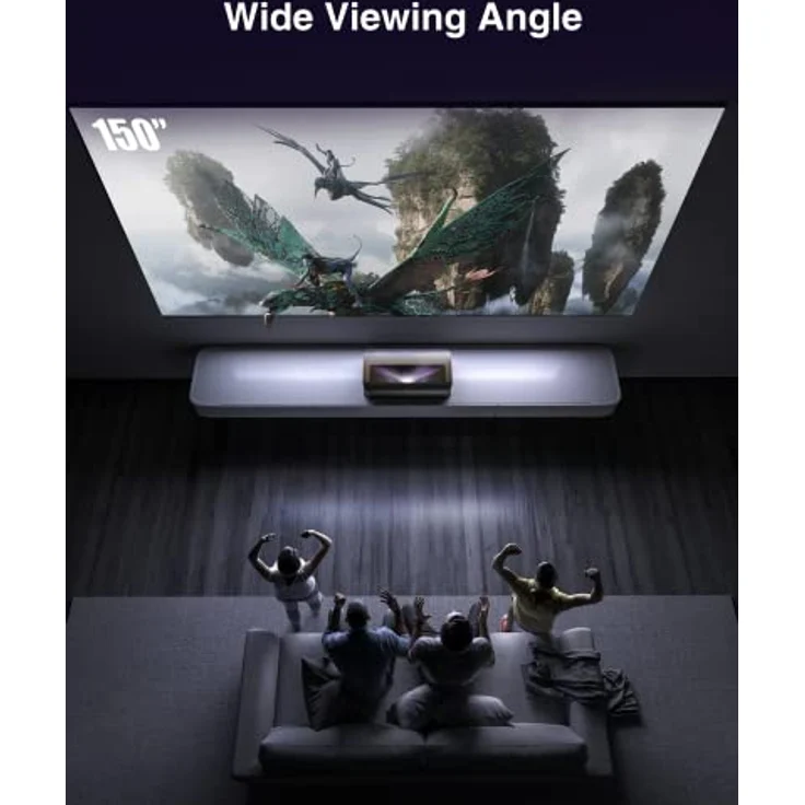 AWOL VISION DLP Link 3D-Brille, wiederaufladbar, kompatibel mit LTV-2500/3500, Vanish TV, 2er-Pack – Bild 3