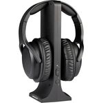 MEDION E62003 Funkkopfhörer, kabellose Over Ear Kopfhörer mit Ladestation, digitaler Sound, bis zu 10 Std Akku Laufzeit