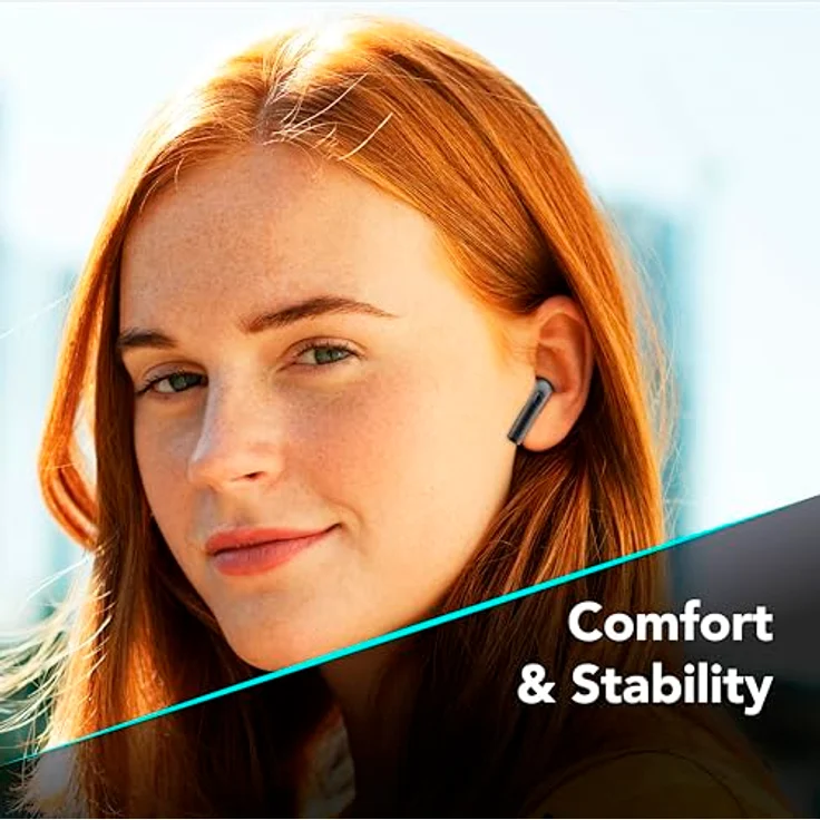 Cellularline TWS CORE Bluetooth-Ohrhörer, Kabellose In-ear Kopfhörer mit passiver Geräuschunterdrückung, 4 h Akkulaufzeit, Schwarz – Bild 6